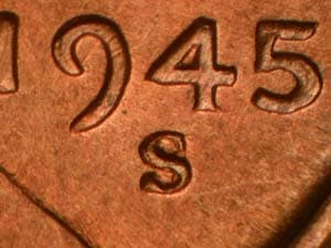 1945-S Repunched Mintmark RPM-001