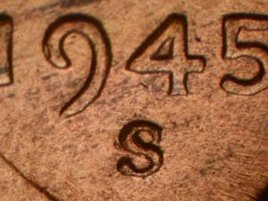 1945-S Repunched Mintmark RPM-002