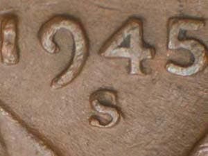 1945-S Repunched Mintmark RPM-013