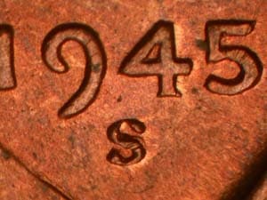 1945-S Repunched Mintmark RPM-014
