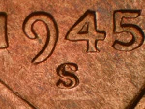 1945-S Repunched Mintmark RPM-022
