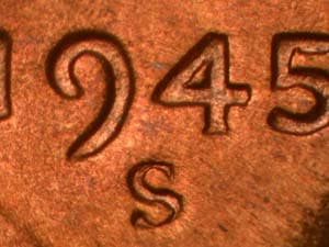 1945-S Repunched Mintmark RPM-023