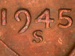 1945-S Repunched Mintmark RPM-029