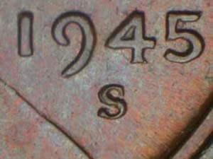 1945-S Repunched Mintmark RPM-031