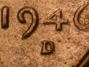 1946-D Repunched Mintmark RPM-011