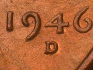 1946-D Repunched Mintmark RPM-020