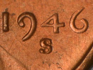1946-S Repunched Mintmark RPM-019
