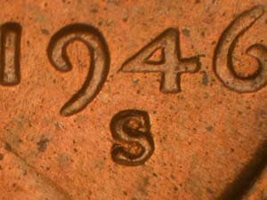 1946-S Repunched Mintmark RPM-020