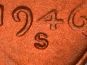 1946-S Repunched Mintmark RPM-032