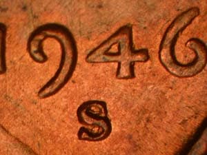 1946-S Repunched Mintmark RPM-035