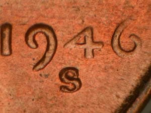 1946-S Repunched Mintmark RPM-036