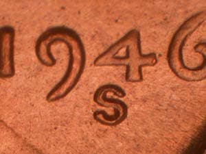 1946-S Repunched Mintmark RPM-042