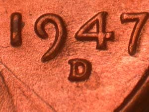 1947-D Repunched Mintmark RPM-003