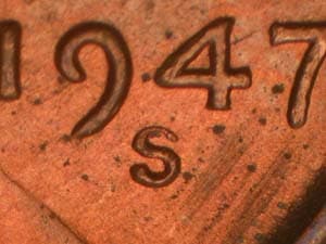 1947-S Repunched Mintmark RPM-005
