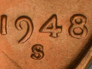1948-S Repunched Mintmark RPM-001