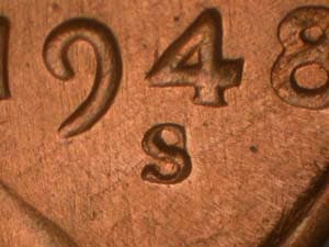 1948-S Repunched Mintmark RPM-003