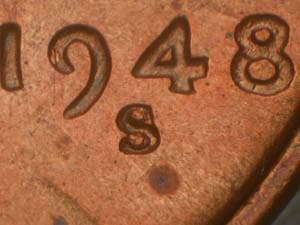 1948-S Repunched Mintmark RPM-004