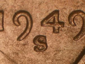 1949-S Repunched Mintmark RPM-005