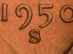1950-S Repunched Mintmark RPM-011