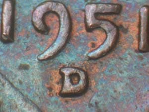 1951-D Repunched Mintmark RPM-022