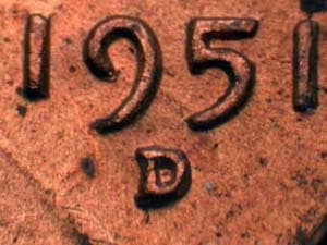 1951-D Repunched Mintmark RPM-023