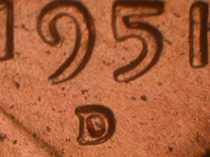 1951-D Repunched Mintmark RPM-031