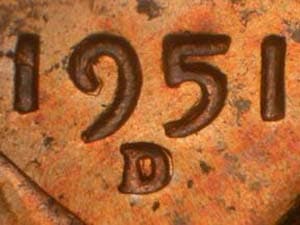 1951-D Repunched Mintmark RPM-037