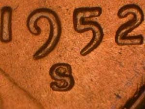 1952-S Repunched Mintmark RPM-015
