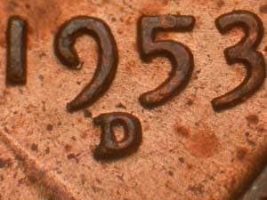 1953-D Repunched Mintmark RPM-008
