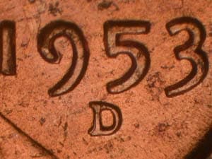 1953-D Repunched Mintmark RPM-014
