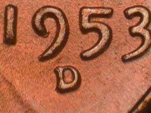 1953-D Repunched Mintmark RPM-027
