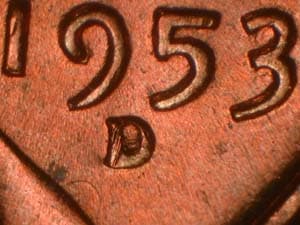 1953-D Repunched Mintmark RPM-028