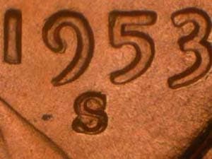 1953-S Repunched Mintmark RPM-017