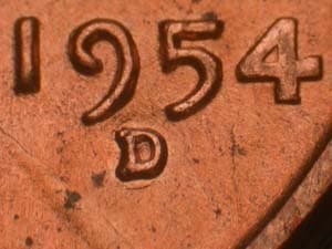 1954-D Repunched Mintmark RPM-002