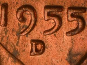1955-D Repunched Mintmark RPM-001