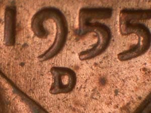 1955-D Repunched Mintmark RPM-005