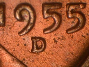 1955-D Repunched Mintmark RPM-012