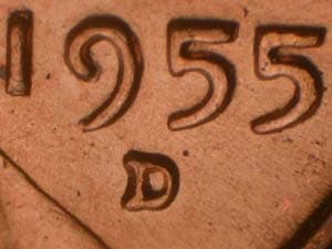 1955-D Repunched Mintmark RPM-013