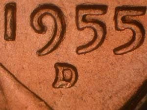 1955-D Repunched Mintmark RPM-014