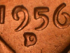 1956-D Repunched Mintmark RPM-005
