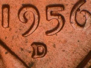 1956-D Repunched Mintmark RPM-006