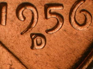 1956-D Repunched Mintmark RPM-008