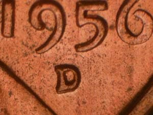 1956-D Repunched Mintmark RPM-010