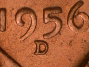 1956-D Repunched Mintmark RPM-013