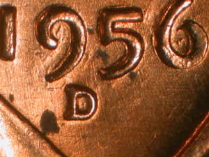 1956-D Repunched Mintmark RPM-016