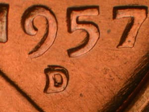 1957-D Repunched Mintmark RPM-002
