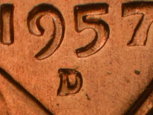 1957-D Repunched Mintmark RPM-005