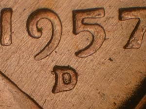 1957-D Repunched Mintmark RPM-010