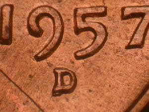 1957-D Repunched Mintmark RPM-015