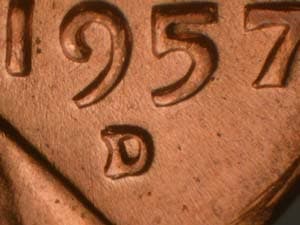 1957-D Repunched Mintmark RPM-017